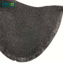 Quality 100% polyester black should pads for lady's suit